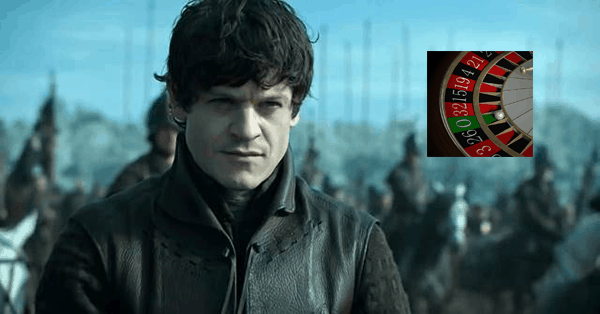 Ramsay Bolton of Game of Thrones with inset Logout Roulette plugin icon