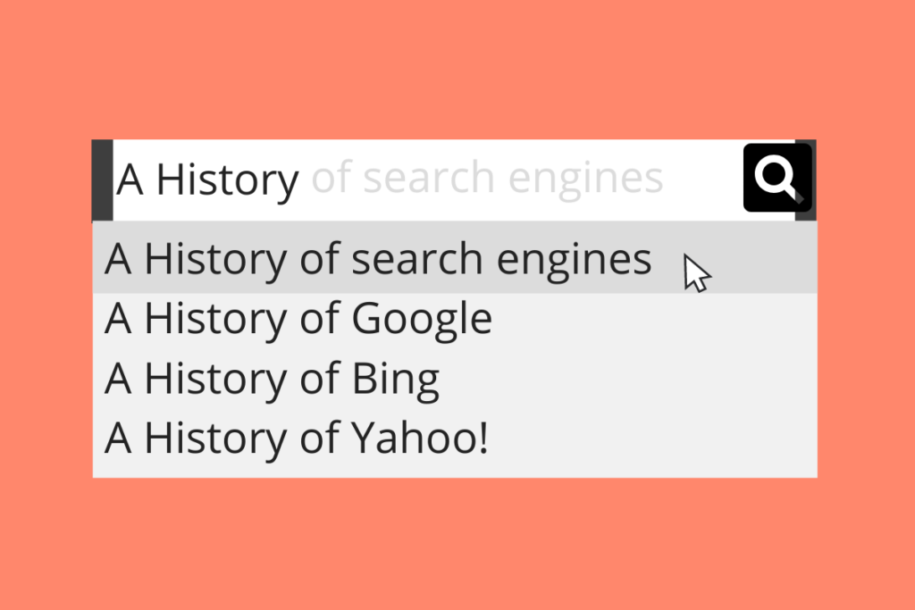 A history of search engines