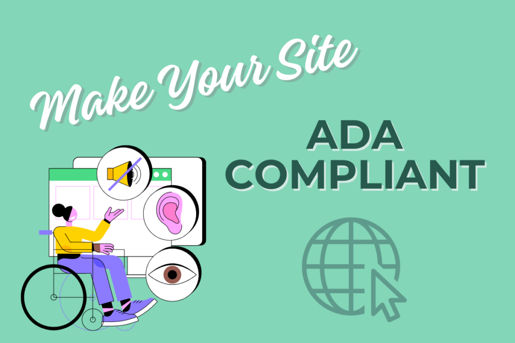 make your site ada compliant