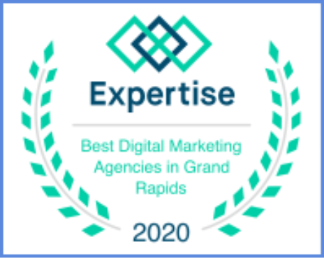 Voted 2020 Best Digital Marketing Agencies in Grand Rapids Award from Expertise