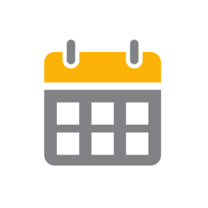 calendar icon, blog posting frequency
