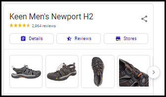 google carousel result mens newport h2 hiking sandals