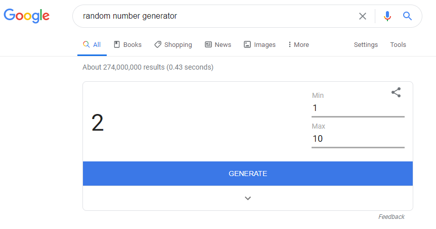 Get Random Numbers: Random Number Generator