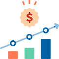 sales graph icon