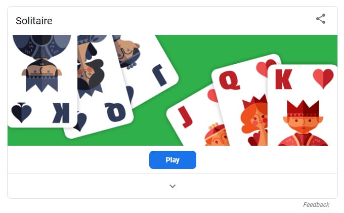 Google Solitaire Hard Winning Game 