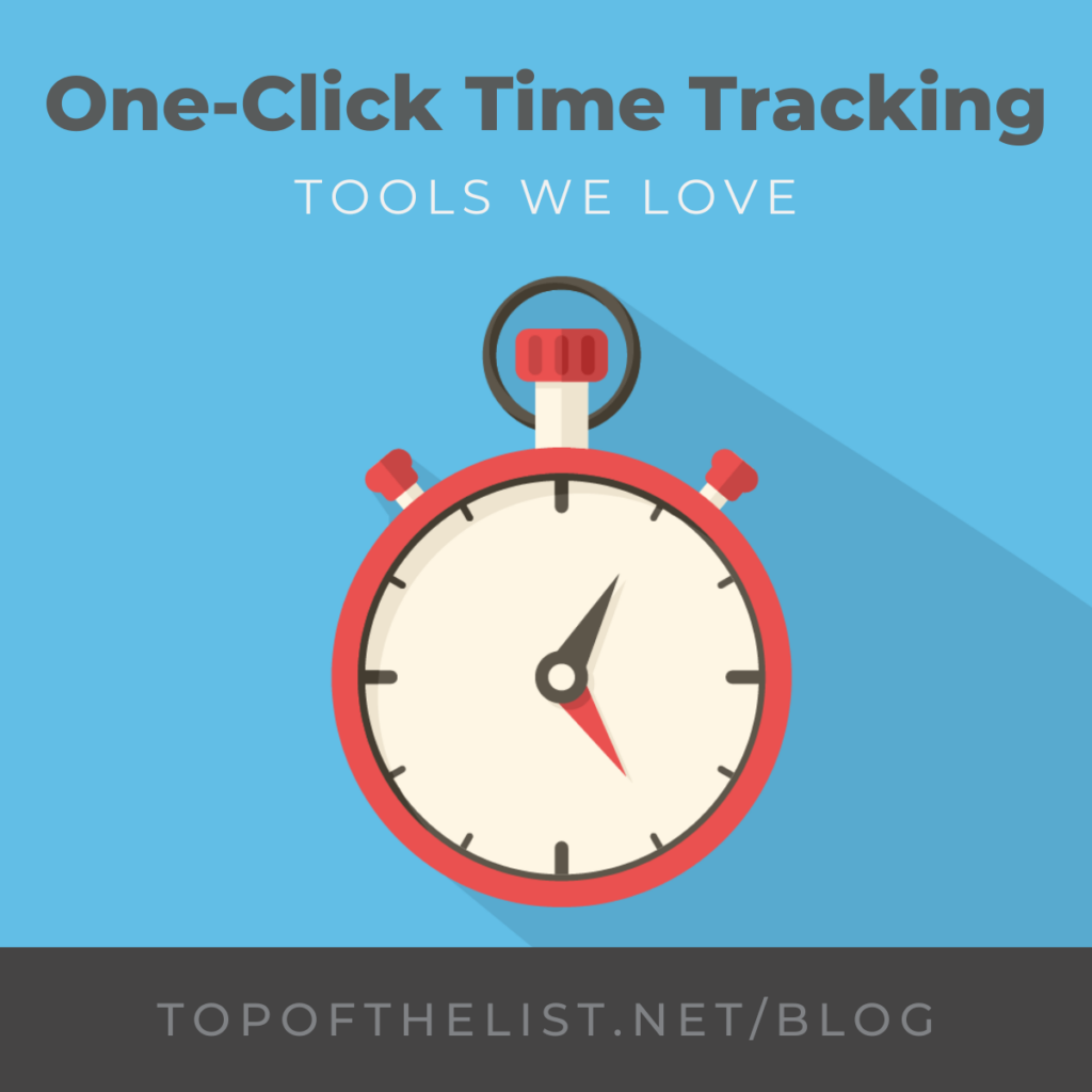 one-click time tracking